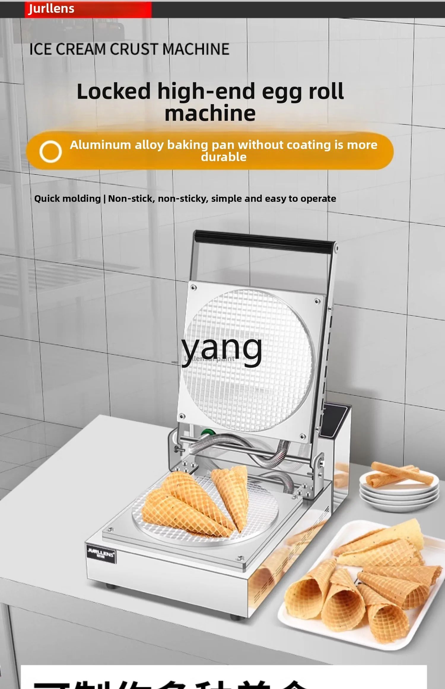 CX komercyjna rożek jajeczny maszyna do chipsów owocowych i warzywnych z krewetkami lody skórka rożek do lodów