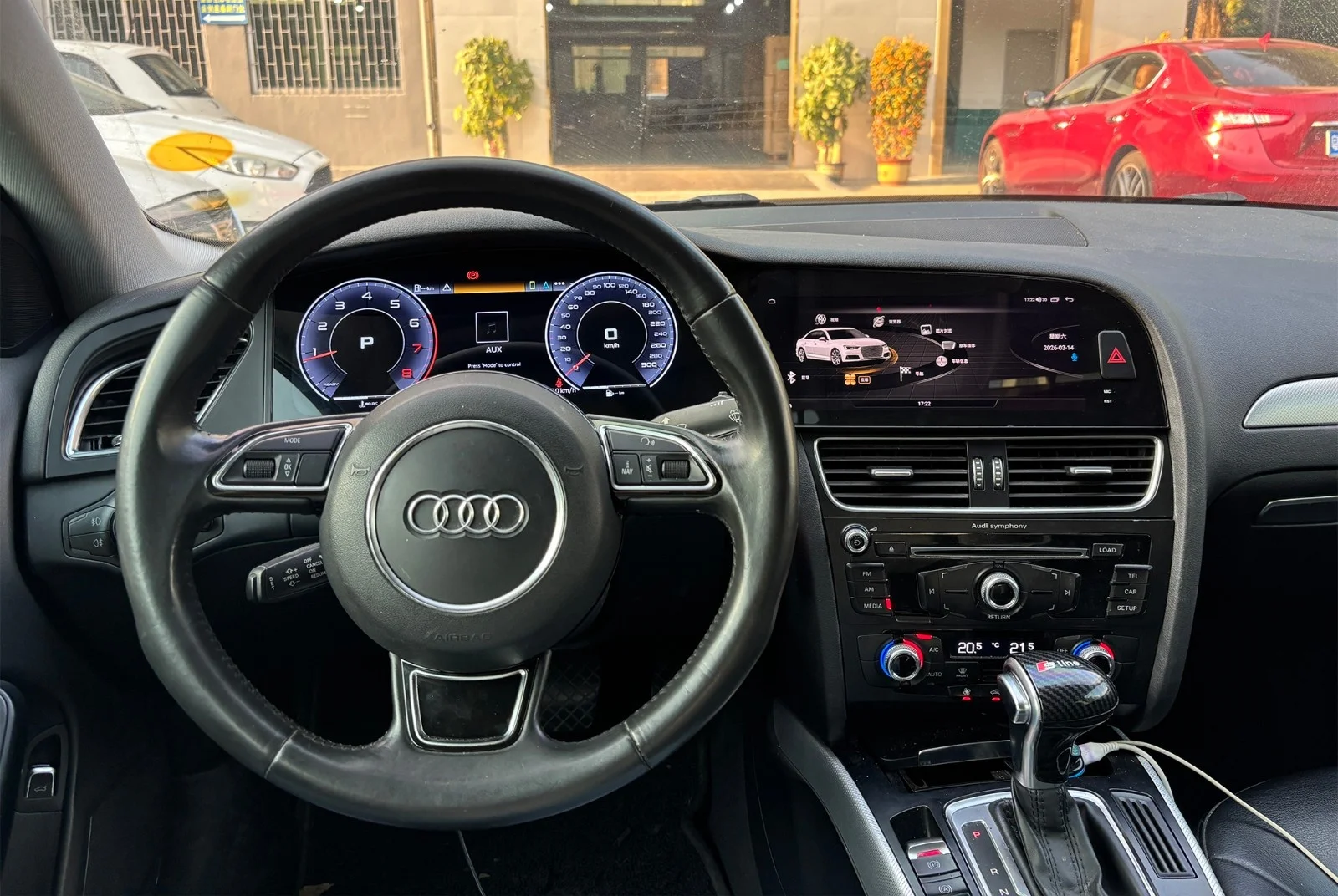 

Автомагнитола Android 13 с двумя экранами для Audi A4 2009-2016, CarPlay, GPS-навигация, автомагнитола, мультимедийный проигрыватель