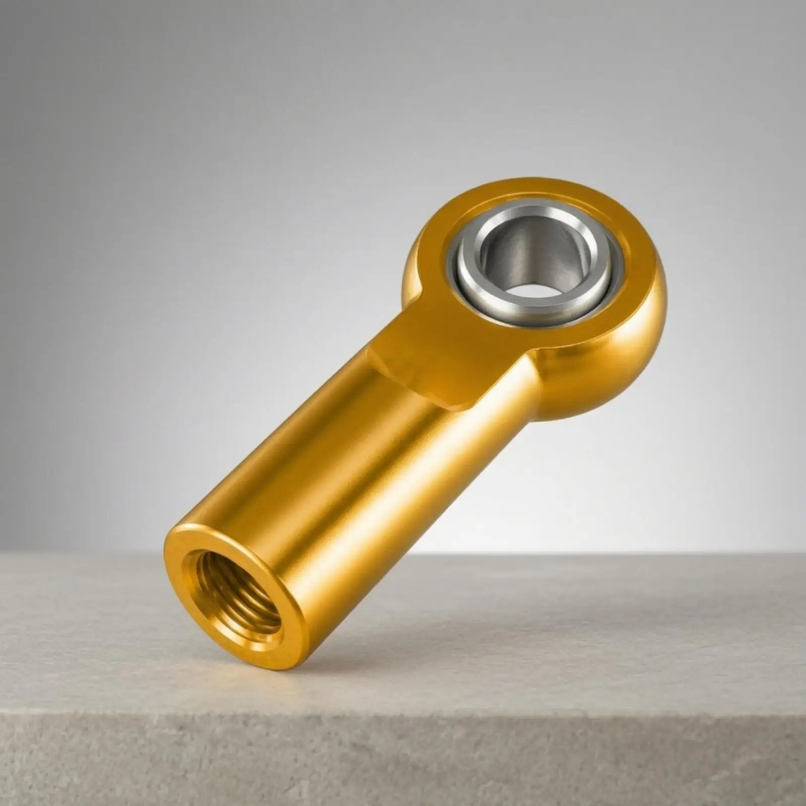 M3 Aluminum Alloy Eyelet Ball Joint Connector Machined Finish M3 Aluminum Link Rod End Model Car Steering Ball Joint Compact