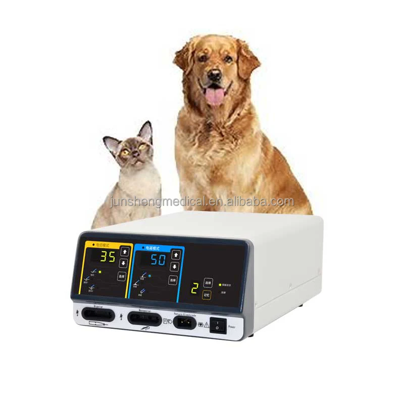 

JSES100V Veterinary Electrosurgical Generator Medical Electrosurgical Bipolar Low Price Electrocautery Unit