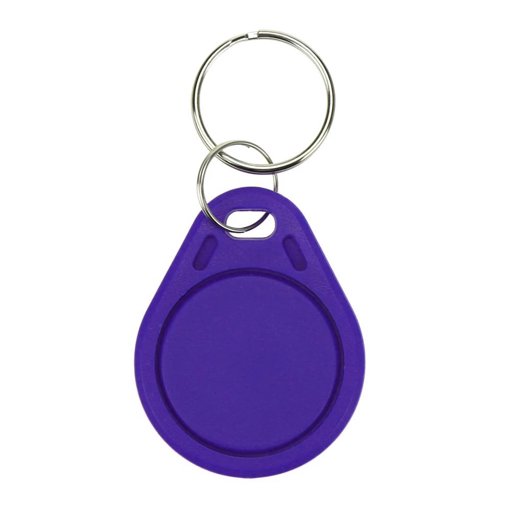 100 stks UID RFID Tag Verwisselbare 1 k 13.56 mHz IC S50 Blok 0 Sector Beschrijfbare Smart Ring Sleutelhanger Alien Chip Keytags Band keyfob