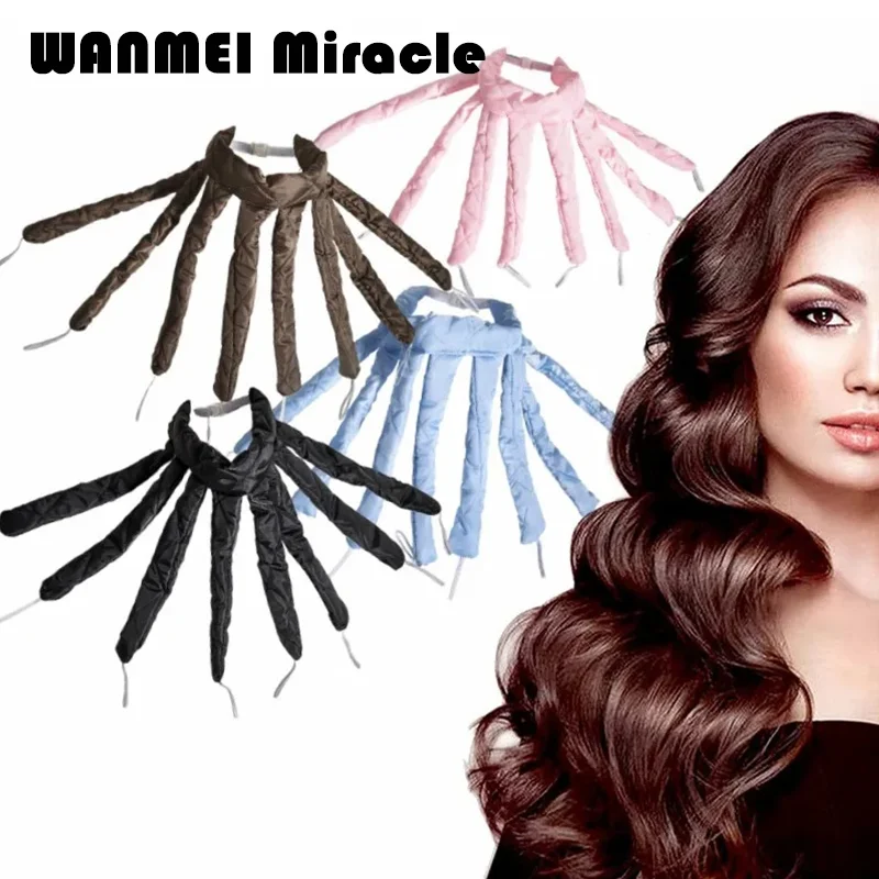 

Octopus Hair Rollers Heatless Headband for Long Hair No Heat Foam Hair Curlers Cotton Ribbon Hair Curlers Hair Styling Tool