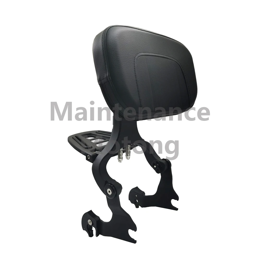 Motorcyc Quick Release Mount For Multi-Purpose Driver Passenger Backrest For Harley Touring Road King Street Road Glide 09-23