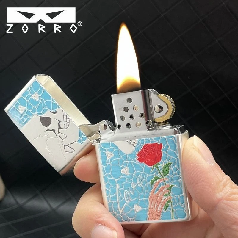 ZORRO Oil Lighter 2nd Generation,Featuring A Sense of Technology, Personalized Creativity, Ideal Valentine's Day Gift for Men