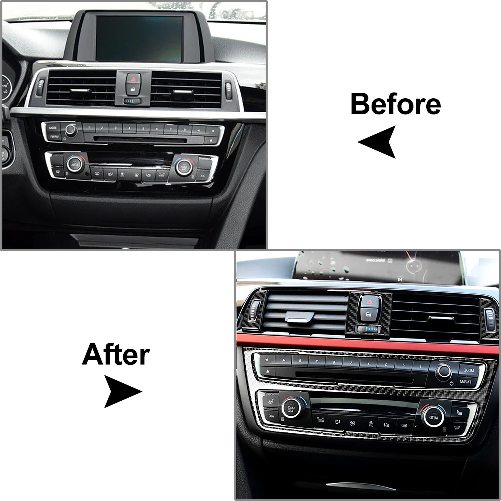 18 Pcs LHD Car Interior Decoration Cover Trim Stickers For BMW 3 Series F30 GT F34 2013 2014 2015 2016 2017 2018 2019