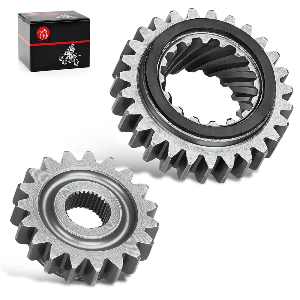 Starter Idler Gear & Motor Gear For Yamaha Virago 700 750 920 XV700 XV750 XV920 XV920R 1981-1985 4X7-15517-00-00 4X7-15511-00-00