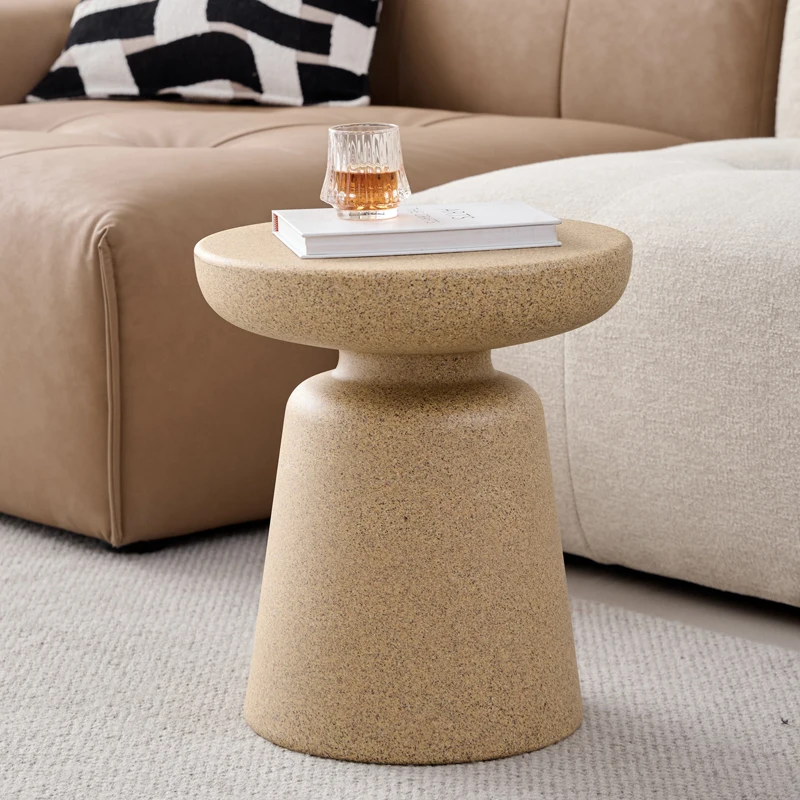 

Modern Mushroom Stool,Coffee Table,Furniture Living Room Sofa,Corner Tables,Plastic Mini Coffee Table,Retro Landscape Decoration