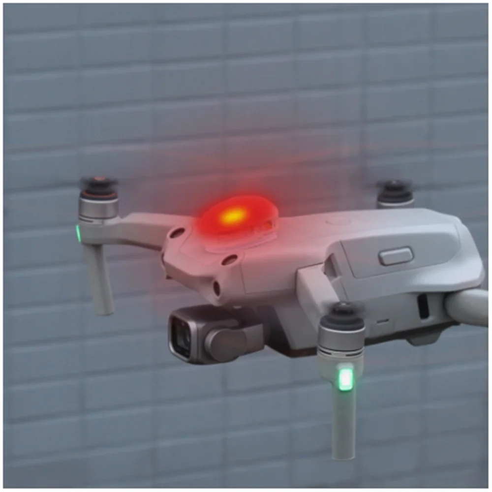 Sunny life muliti color Blitzlicht für dji mini 2 air 2 2s & fpv Drohne 3 helle Farben Typ-C Ladeans chluss 9 Stunden lange Zeit