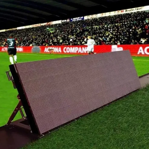 Outdoor Waterproof Large Soccer Electronic Advertising Stadium Led Display Board P5 Led Screen