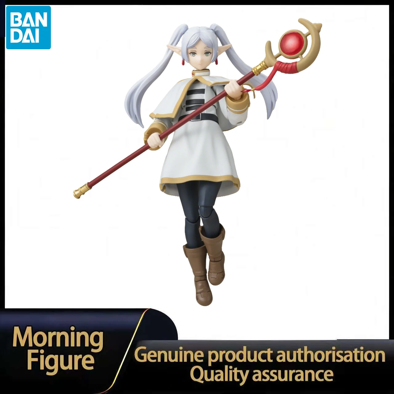 

В наличии BANDAI SPIRITS S.H.Figuarts Frieren: За пределами путешествия — Фигурка Фрирен, модель, подарок, аниме-фигурка