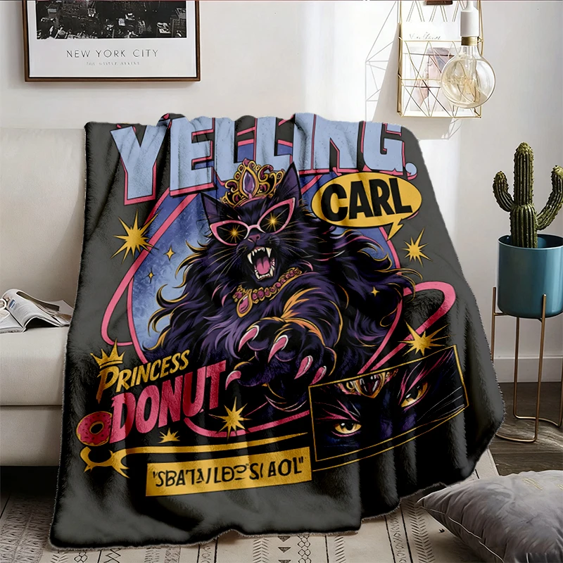 Princess Donut I Am Yelling Carl Cozy Blanket, Viva La Revolucion Dungeon Crawler Carl Fan Art Warm Blanket, New Achieve