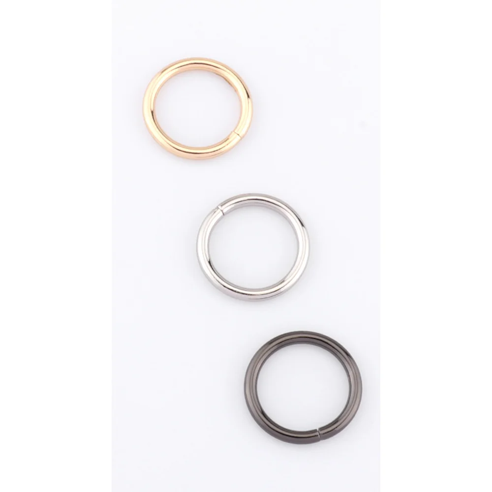 20-50pcs/Lot 15-37mm Open Jump Ring Light Gold Ring Split Ring Connector For Diy Jewelry Making Diy Accessories