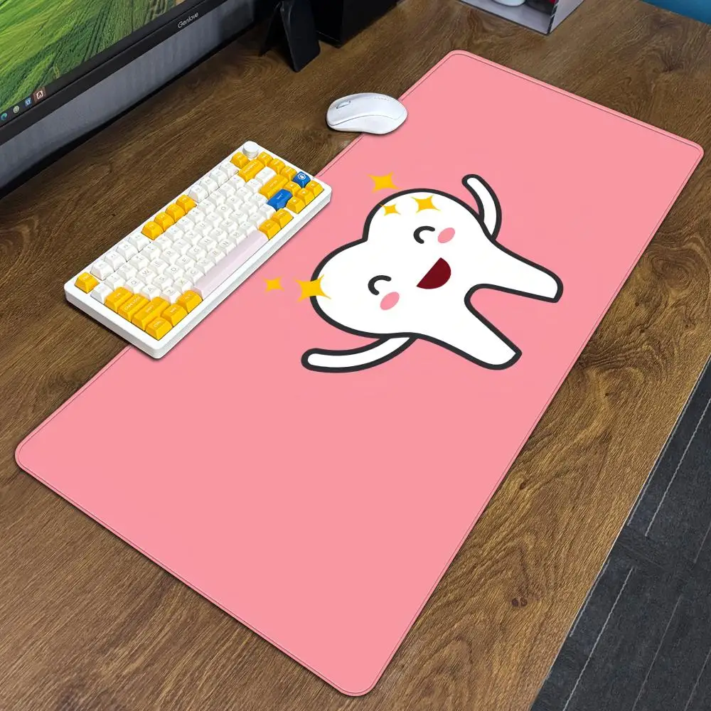 The Dentist Tooth Mouse Pad XXL Computer Accessories Large Keyboard Laptop Table Pad The New Product Gamer Gaming