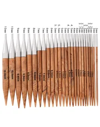 Circular Knitting Needles Crochet Hook Knitting Set Interchangeable Case Craft Sewing Kits Needle Woven DIY Tools 13Pairs