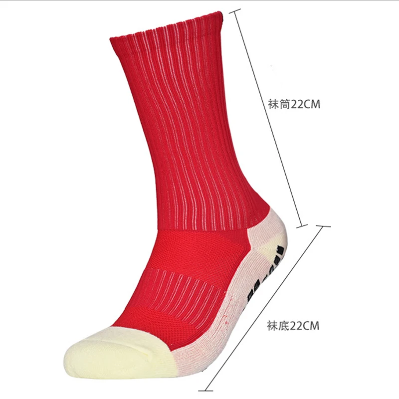 2024 Slip Socks New Anti Football Men Sports Soccer Socks Breathable Outdoor