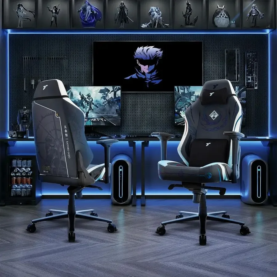 Guardian Jujutsu Kaisen Gojo Gaming Chair, Office Chair High Back Computer Chair Leather Desk Chair Racing Executive Ergonomic