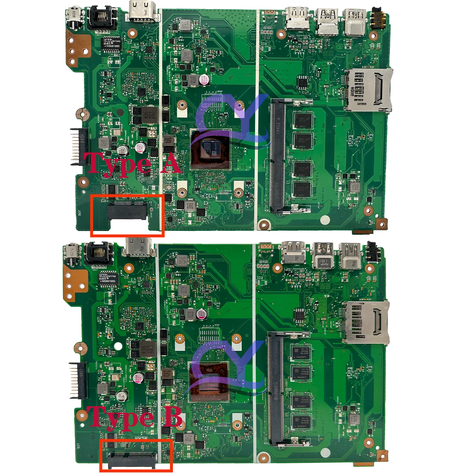 KEFU X441BA Laptop Motherboard For ASUS VivoBook Max X441BA X441 X441B Mainboard With A4-9125 A6-9220 A6-9225 A9-9420 4GB-RAM