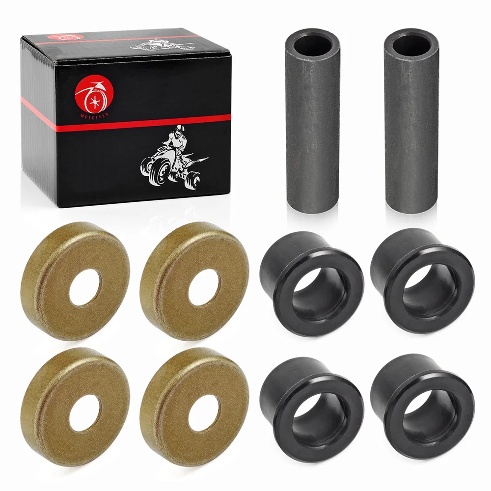 1x LOWER A-Arm bushing Dust Cover Seal Caps Shaft Collars Rebuild kit For YAMAHA Raptor Blaster Warrior Grzzly Breeze 125 YFZ450