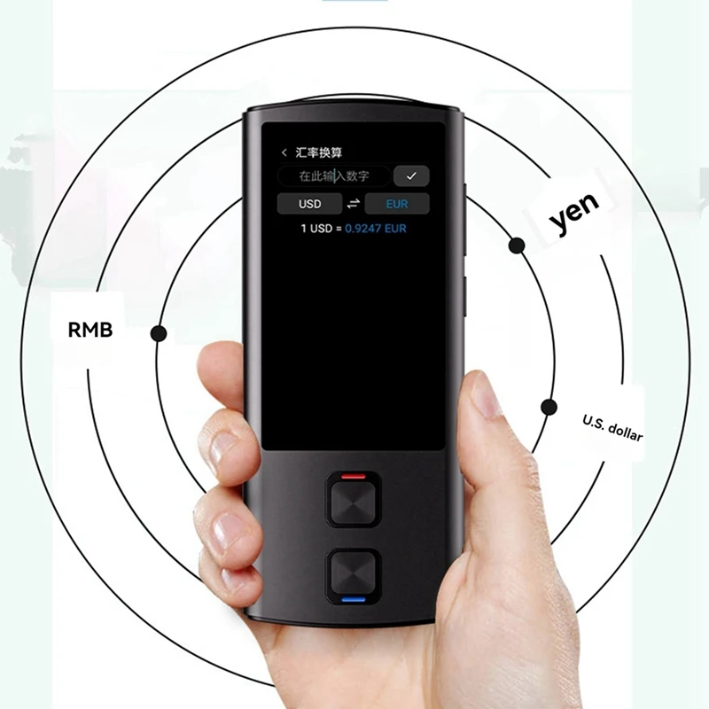 138 Languages Wifi Online And Offline Voice Translator Accurate Translation Recording To Text For Overseas Travel