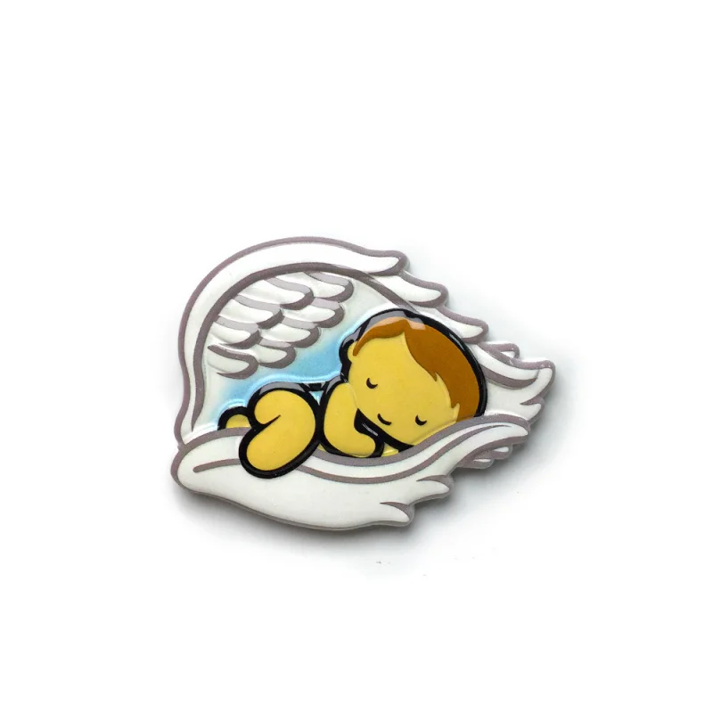 

British Cartoon Image Sleeping Baby Creative Magnetic Fridge Magnet Creative Travel Souvenir Home Decoration Gift