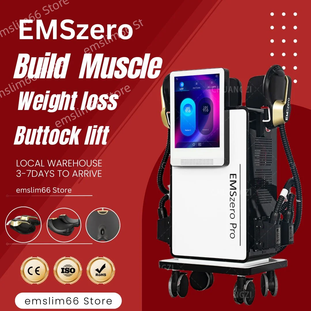 EMSzero RF 6500W 15 Tesla EMS Slimming Machine Hi-emt Nova Body Sculpting High Strength Pelvic Muscle Stimulator Salon Equipment