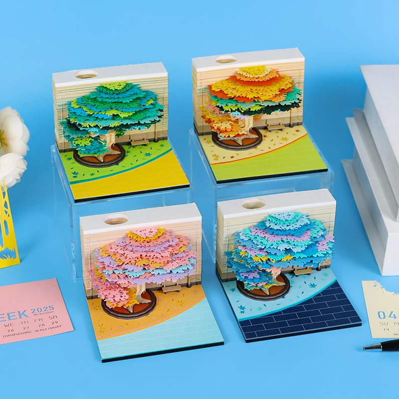 حار بيع 2026 أجندة مكتبية /رزنامة مكتبية حجم مخصص شهري أسبوعي أجندة مكتبية /رزنامة مكتبية الجدة هدية لتقوم بها بنفسك ورقة الفن ثلاثية الأبعاد التقويم مع صندوق هدية