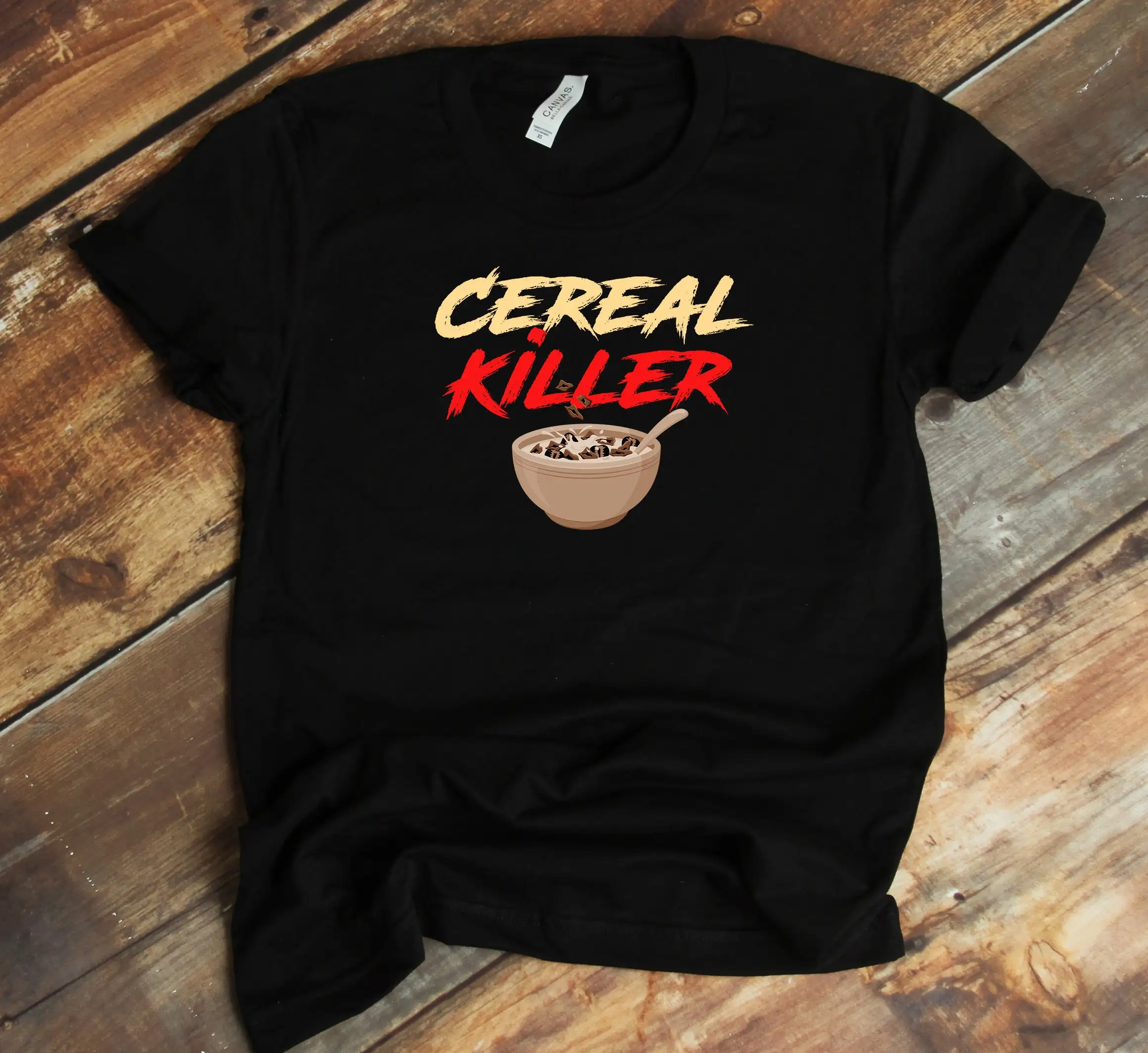 Cereal Killer T Shirt Funny Halloween Costume Bowl Tank Top