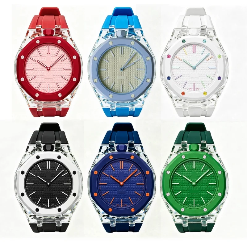 capa-de-luxo-de-alta-transparencia-pulseira-de-silicone-liquido-para-swatch-x-ap-royal-pop-pulseira-de-substituicao-confortavel-dois-em-um