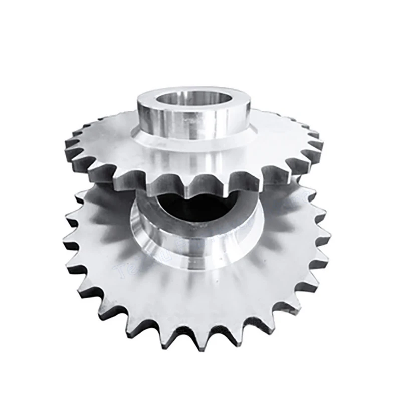 1pc 08B Sprocket Wheel 10/11/12/13/14/15/16/17/18/19/20/21/22/23/24/25 Teeth Chain Gear Industrial 304 Stainless for 08B Chain