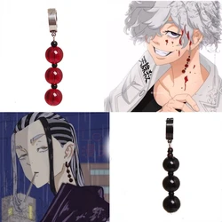 Tokyo Revengers Imaushi Wakasa Cosplay Earrings Ear Clip Fashion Jewelry Halloween Cosplay Costume Accessory Props