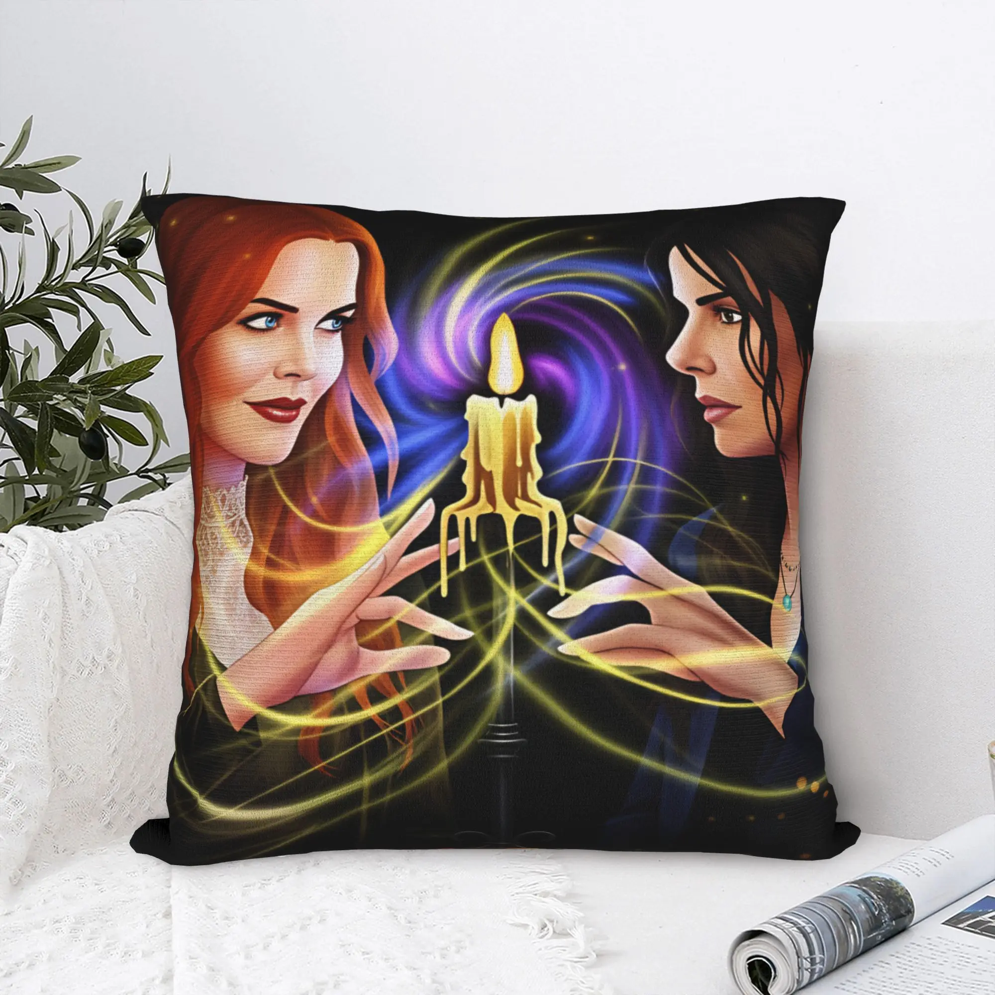 Practical-Magics Pillow Case  Morden Pillow Cover Square Pillowcases For Sofa Car Home Decor