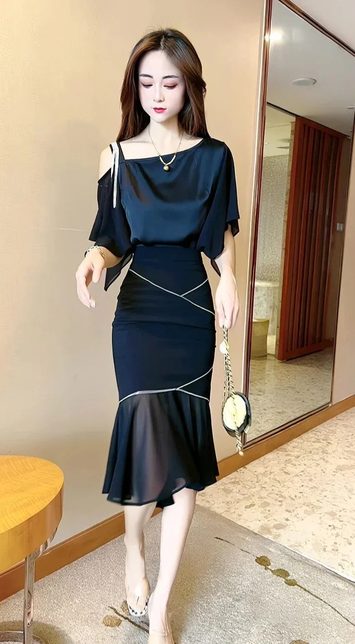 Kantoor 2-delige roksets voor dames Nieuwe bijpassende kleding Aankomst Promotie Zomermode 2025 Co Ord Kleding Damesoutfit