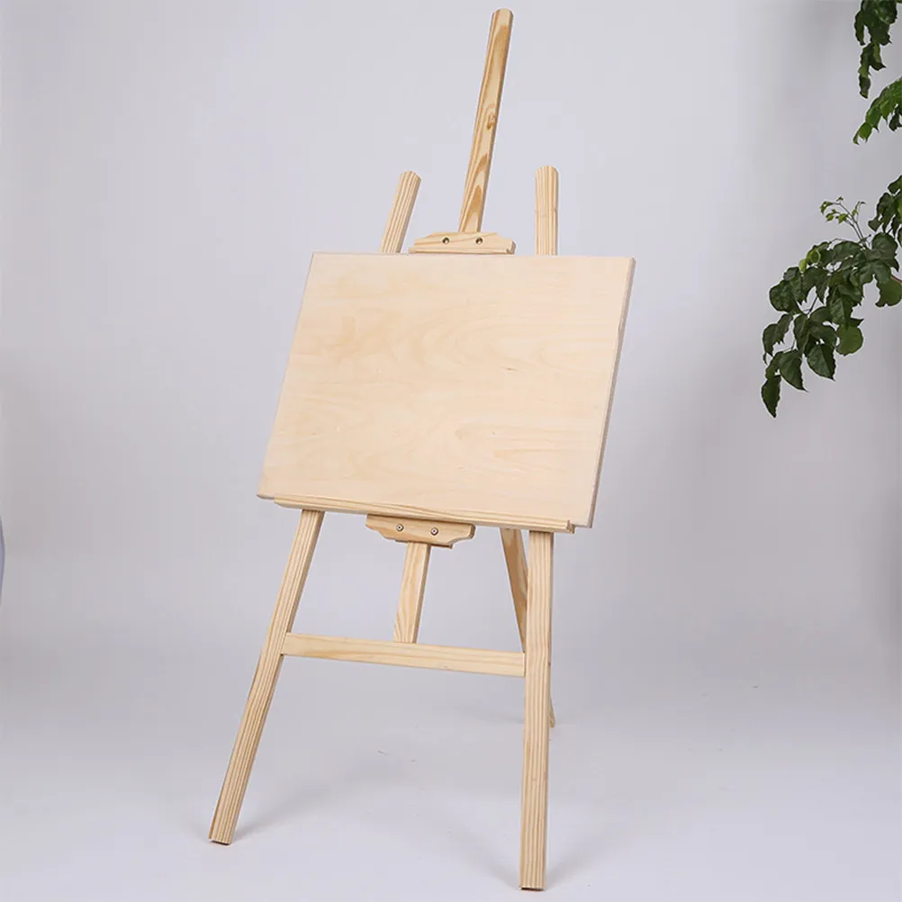 8K Solid Wooden Drawing Board for Sketching Painting Cartoon Art Beginners Students Smooth Surface Dual Use Table and