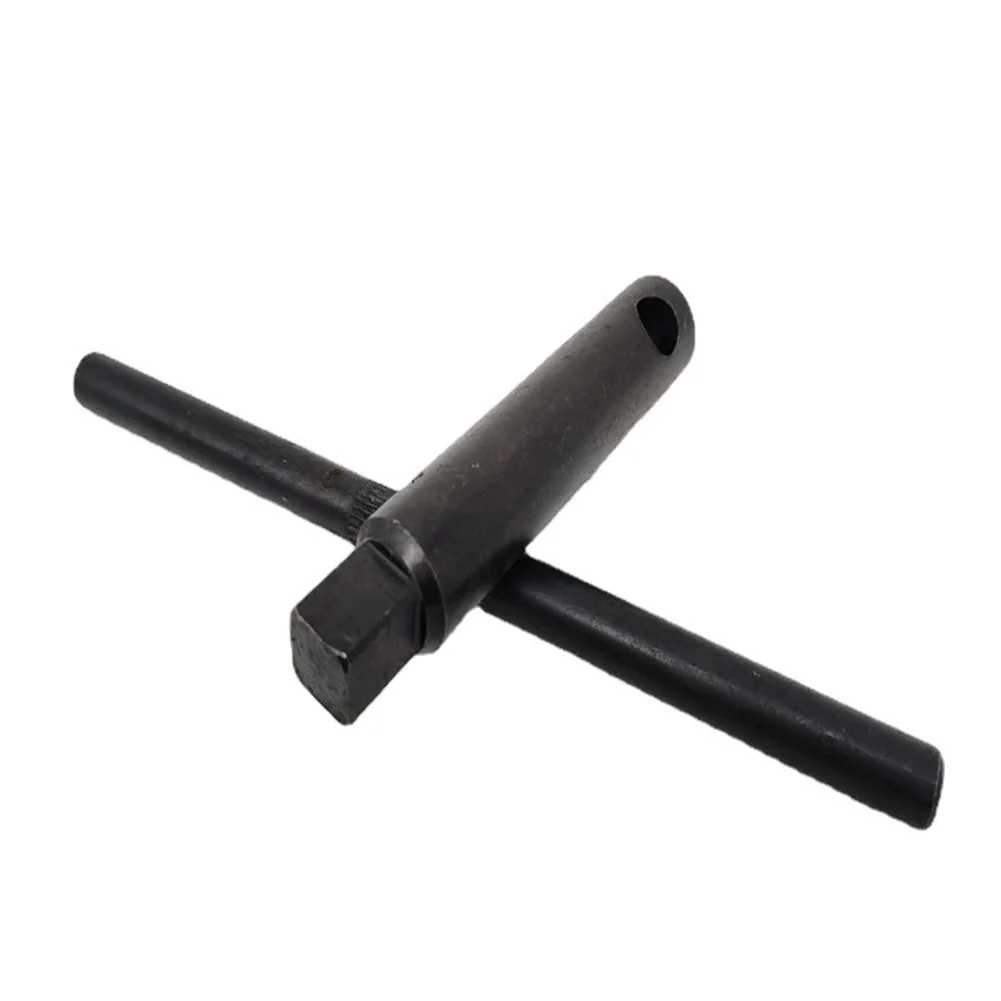 1PC Milling Lathe Chuck Square Key Wrench 8/10/12/14/17MM T-Handle Grip Spanner Tools For CNC Router Engraving Milling Machines