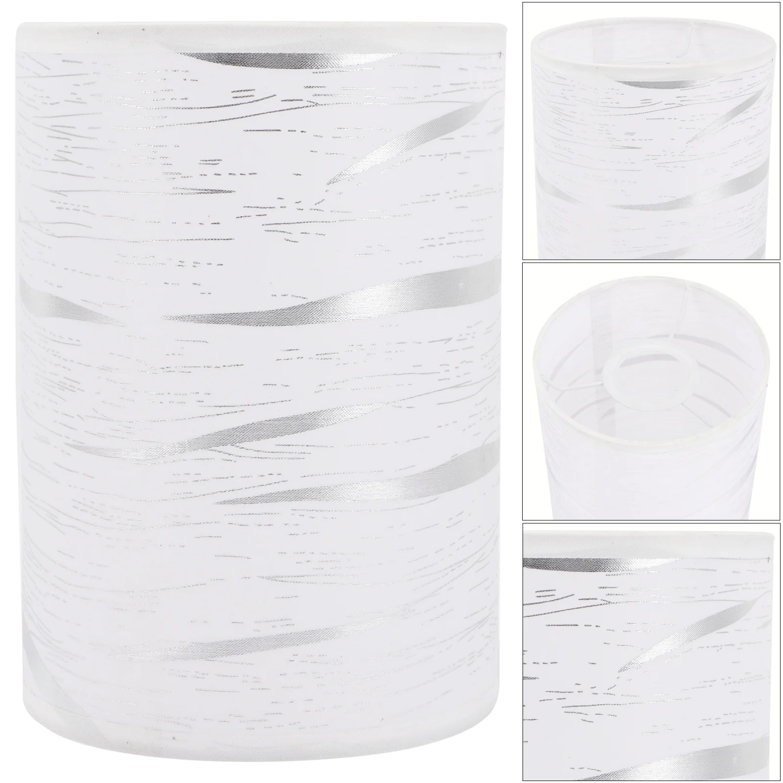 

Цилиндрический абажур, ткань, художественный простой прочный внутренний каркас, домашняя спальня, отель, кабинет, декоративная крышка лампы, абажуры