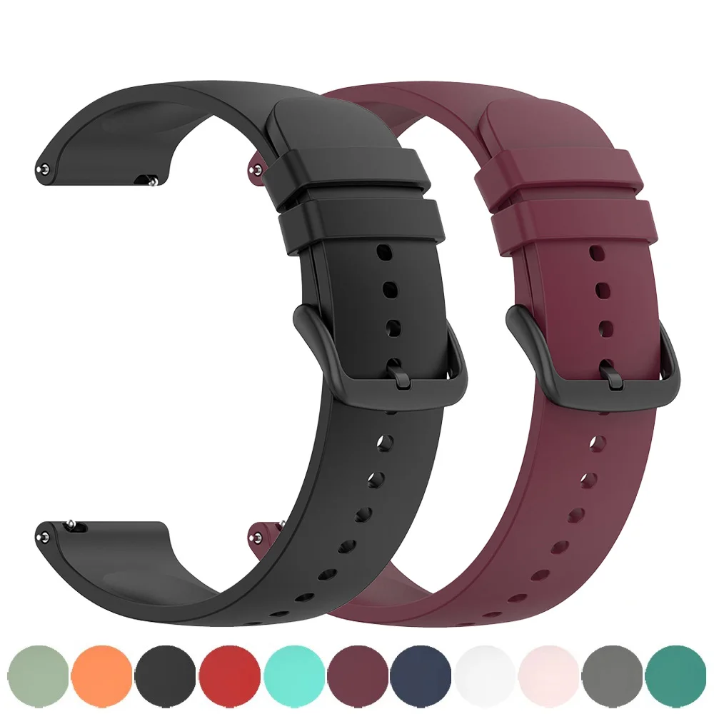 22Mm Silicone Strap… - image