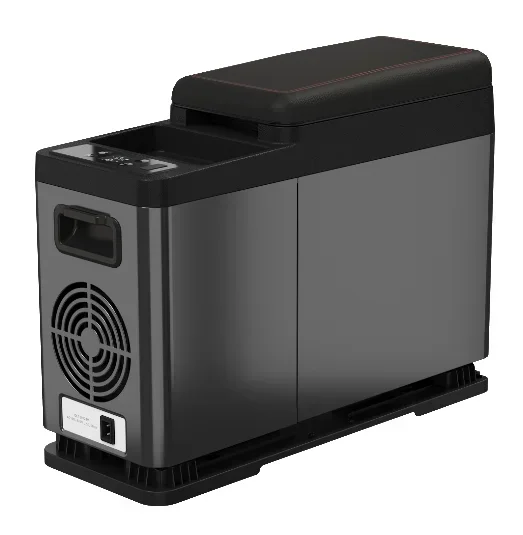 for CF8 12V 8L Portable Black Mini Car Refrigerator, -20 - 20 ℃ Compressor Cooled Refrigerator for Multiple Vehicles