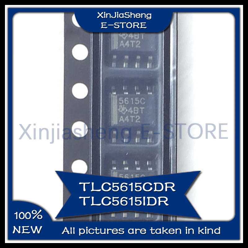 5PCS/LOT TLC5615CDR TLC5615IDR SOP8 5615C 5615I New Original IC Chip In Stock TLC5615CDR TLC5615IDR