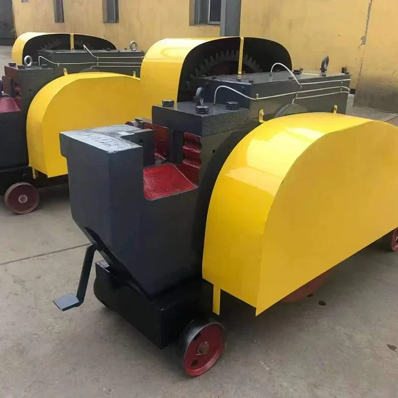Hot SalesHigh Automatic Steel Bar Cutter Portable Hydraulic Electric Rebar Cutter Cutting Rebar Guillotine Mac