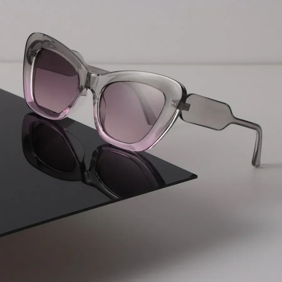 Lovely Mirror Cat Eye Sunglasses Women Men Designer Sun Glasses Classic Female Male Casual Colors Oculos De Sol