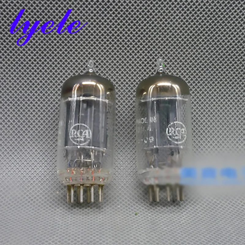 

RCA 12AU7 vacuum tube replacement E82CC/5814/6189/B329/ECC82 provides pairing for tube amplifier black screen square ring