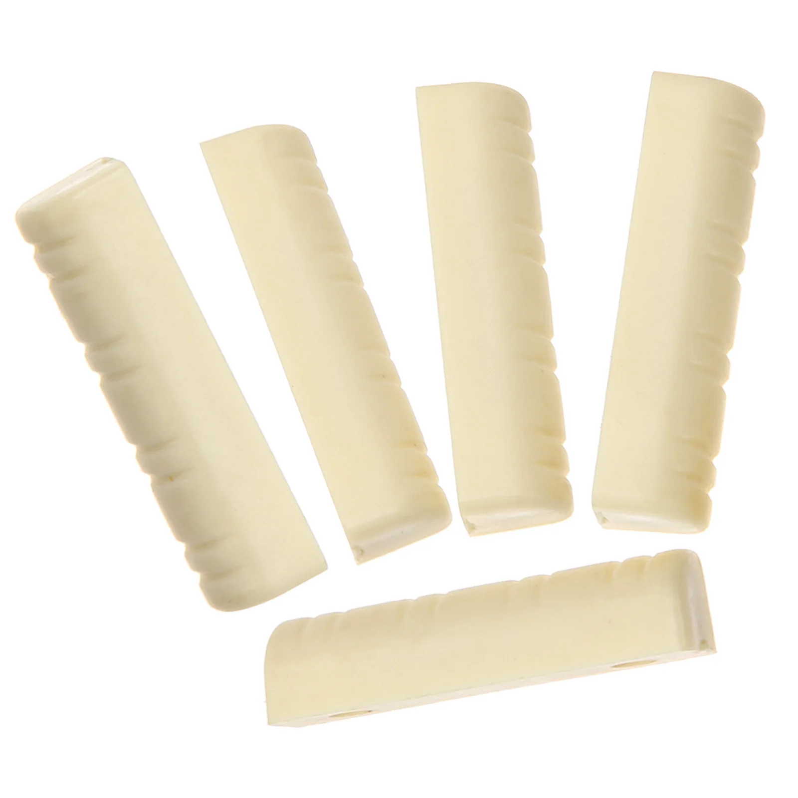 

5pcs Mandolin Nut Replacement 8-String Pre-Slotted Plastic String Nut For Repairing Mandolin Parts Accessories Instrument