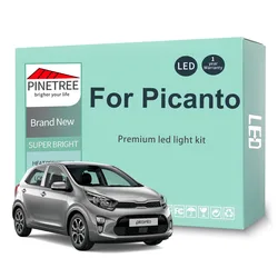 Led Interior Light Kit For Kia Picanto For Kia Morning 2004- 2020 2021 2022 2023 2024 Led Bulbs Dome Map License Plate Lamp