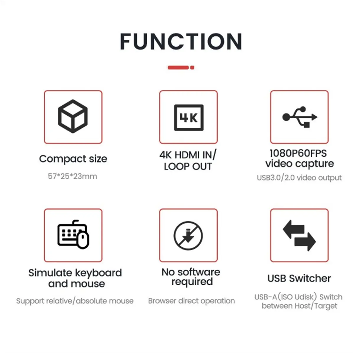 A99X NanoKVM USB NanoKVM-USB-Tool-Kit Finger-Sized 4K USB KVM for Server/SBCs NanoKVM-USB-Tool-Kit
