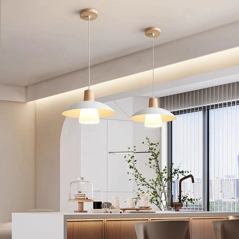 

Бревенчатый ветер, ресторан, люстра с одной головкой, японский кремовый ветер, чайный дом, магазин чая с молоком, освещение, простые современные лампы, светодиодные