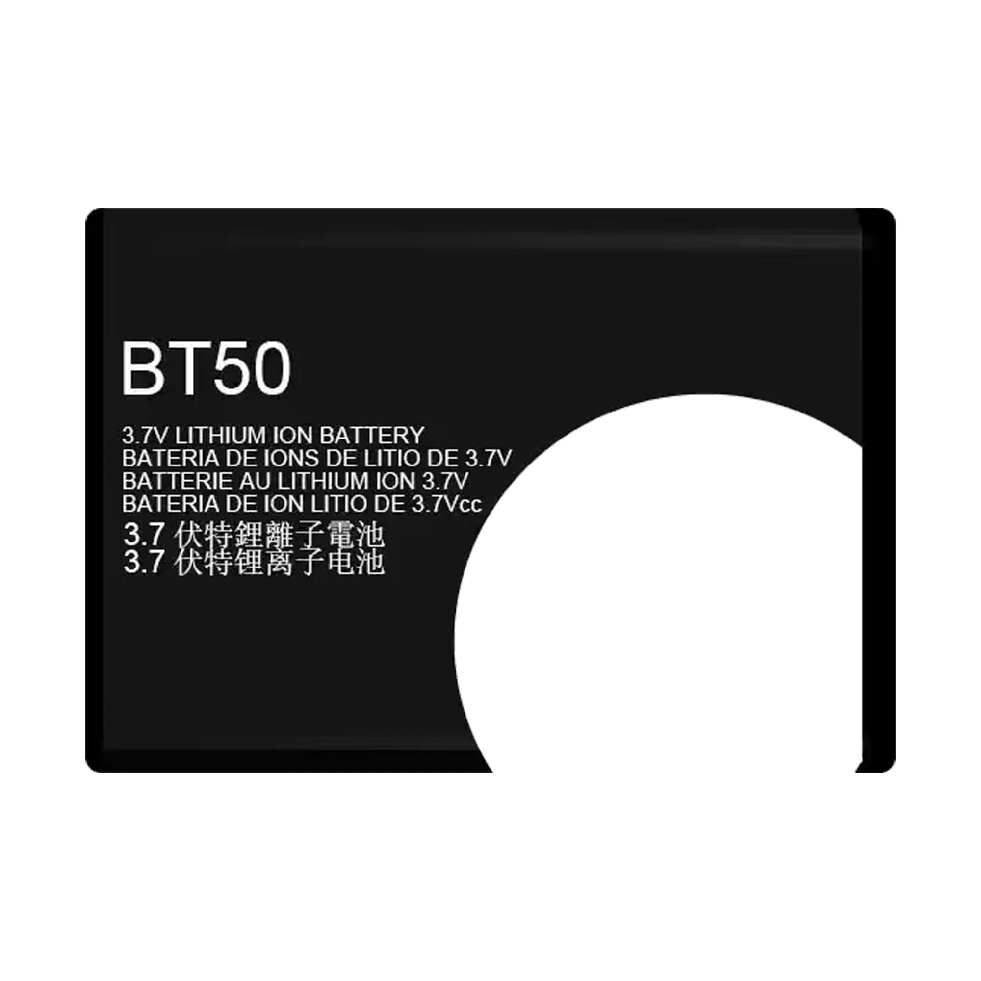 BT50 Battery For MOTOROLA W260 W315 W385 W395 W490 W370 W510 E2 W755 K3 BT51 Original Capacity Mobile Phone Batteries Bateria