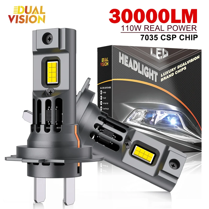 yZ[z110W^[{H7 LED CANBUSCg 30000LM H4 H11 9005 9006 HB3 HB4 ~jv 7035 CSP CXJ[wbhCgou t@t