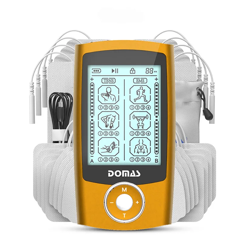 

Smart Library Medical Device Certified Muscle Stimulator Back Shoulder Neck Massage Pain Relief Tens Ems Machine For Muscle Sore