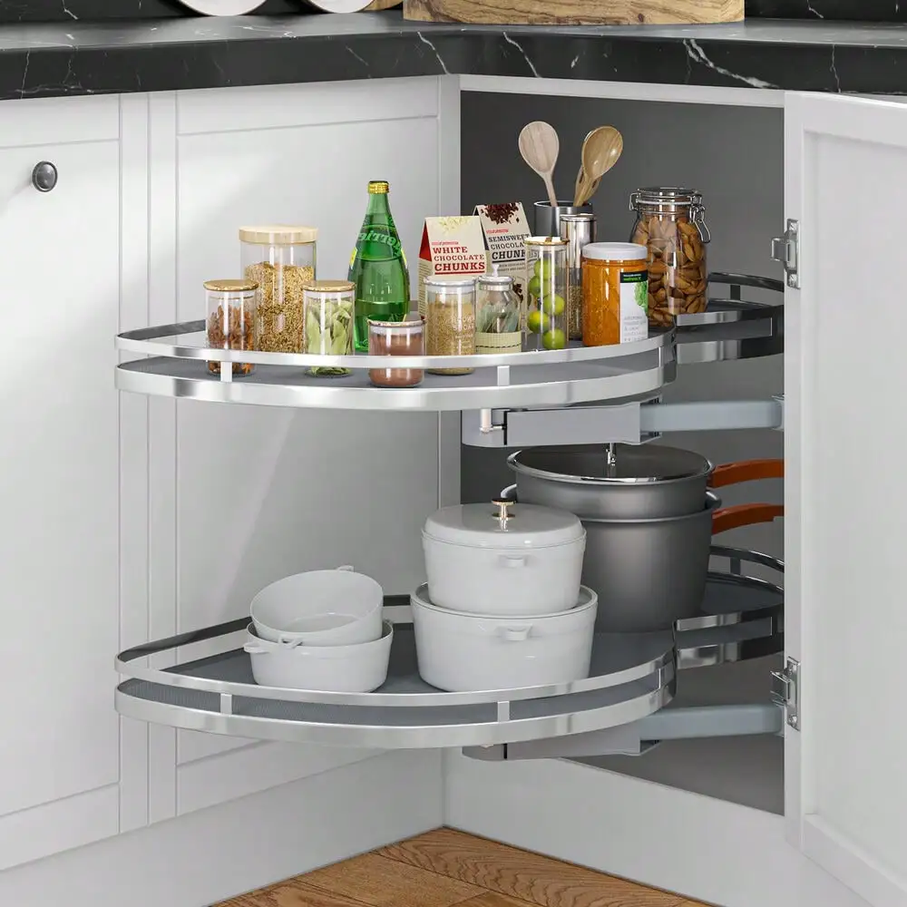 Best Selling Swing Right Blind Corner Kitchen Cabinet Pull Out Organizer for 36