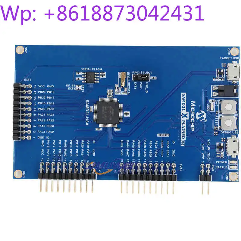 Новая плата для разработки и оценки микроконтроллера ATSAMD21-XPRO ATSAMD21J18A XPLAINED PRO, 1 шт.